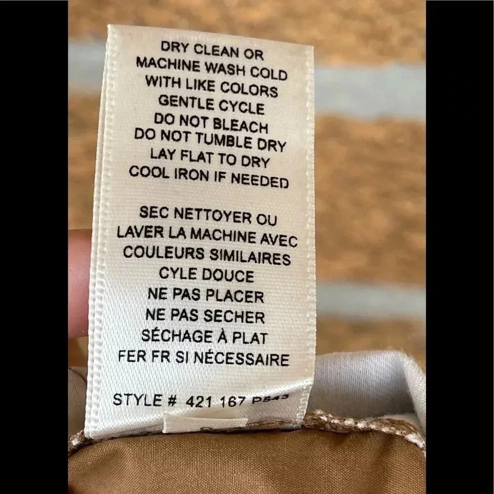 Rebecca Taylor Tan Utility Jogger Pants - Picture 10 of 13